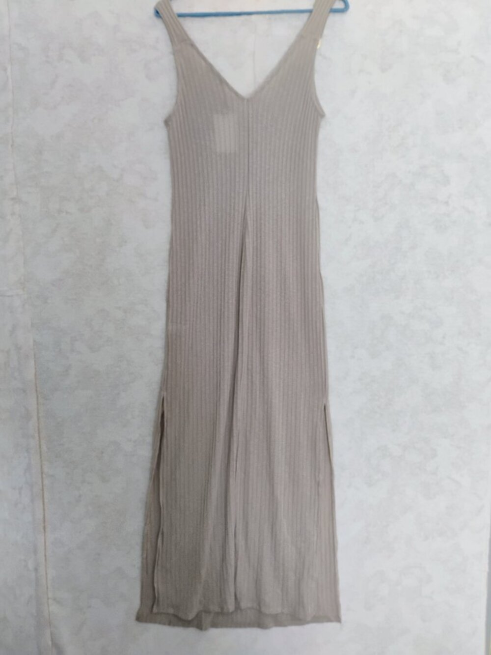 Green Envelope LA Ribbed O-Ring Maxi Dress Medium - Picture 5 of 8